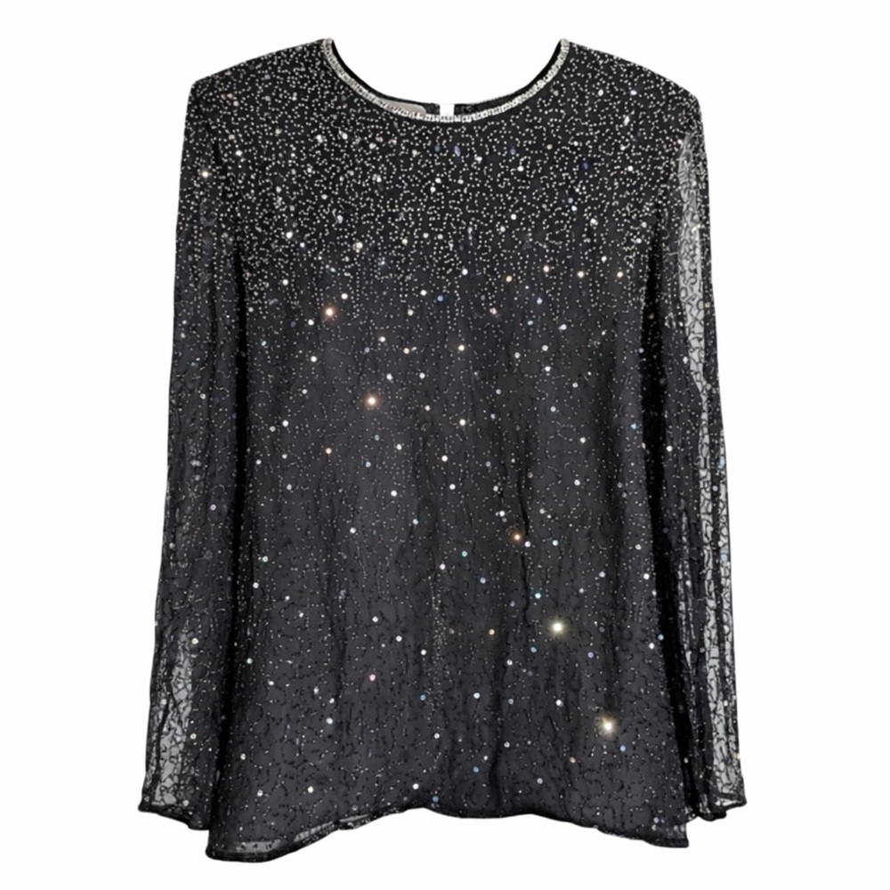 Vintage Stenay Wonans evening top 3X - Picture 1 of 3